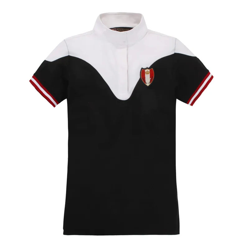 Kingsland Lovita Short Sleeve Ladies Technical Show Shirt - Navy